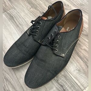 Sonoma Goods For Life Ortholite Eco Mens Black and Brown Oxford Shoes Size 11.5